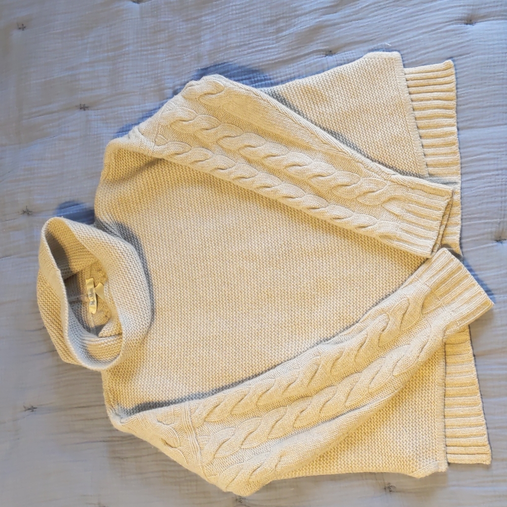 MaxMara funnel neck wool/cashmere sweater